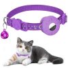 For AirTag Tracker Silicone Case Reflective Cats Dogs Pet Collar