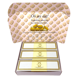 Dog Macaron Combo Gift Pack (flavor: 3 Vanilla)