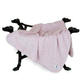 Paris Dog Blankets (Color: Rosewater, size: SM)