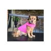 Reversible Fleece Lined Puffer Dog Coat