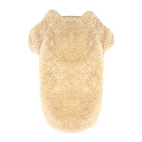Soft Plush Pullover (Color: Cream, size: 3X-Large)