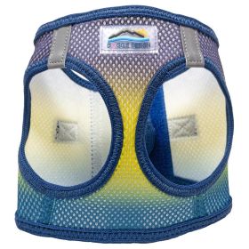 American River Choke Free Dog Harness Ombre Collection (Color: Cosmic Splash, size: X-Small)