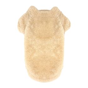 Soft Plush Pullover (Color: Cream, size: X-Small)